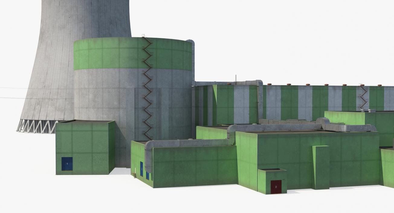 3D Nuclear Power Plant 2