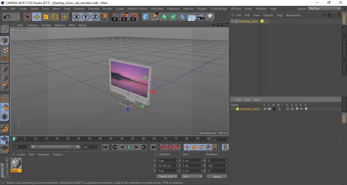 Desktop Silver 3D model