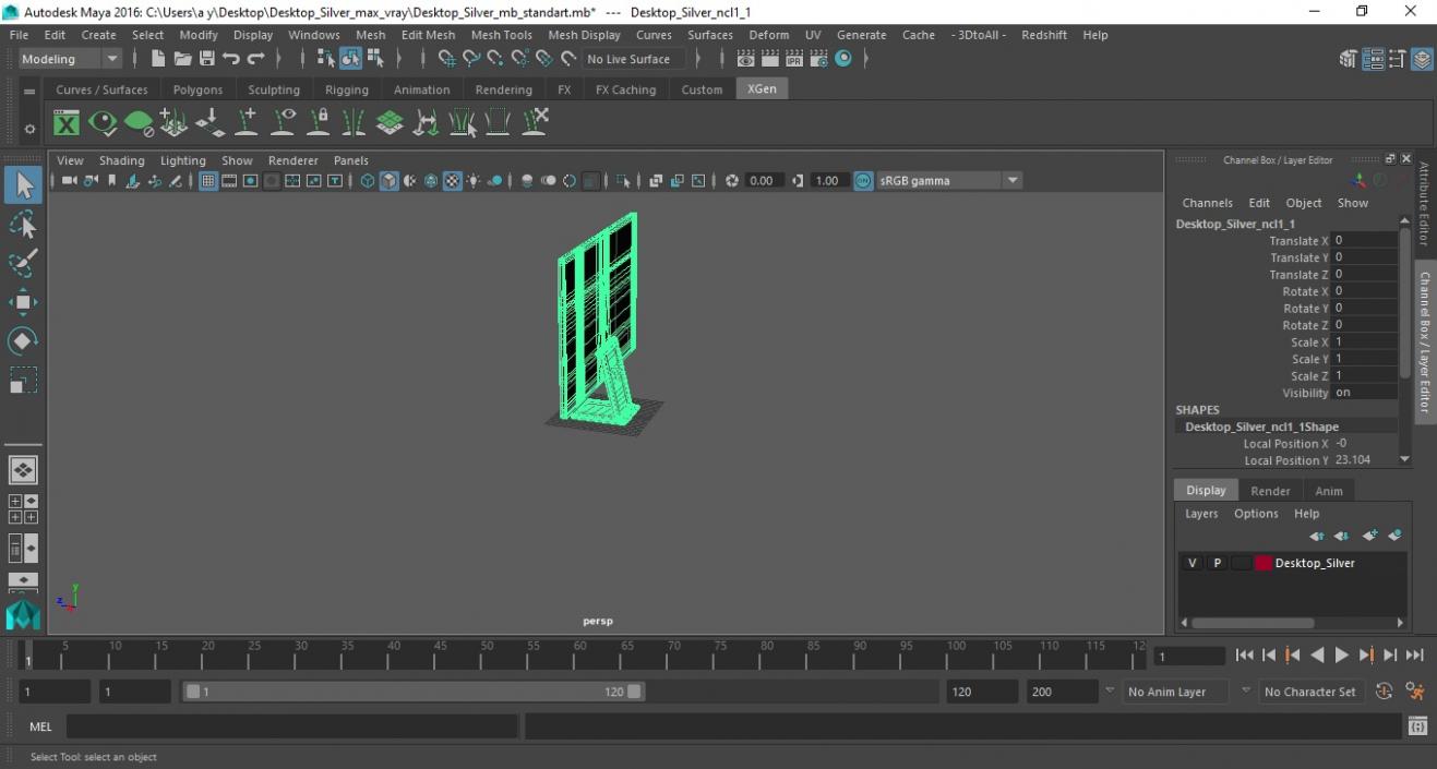 Desktop Silver 3D model