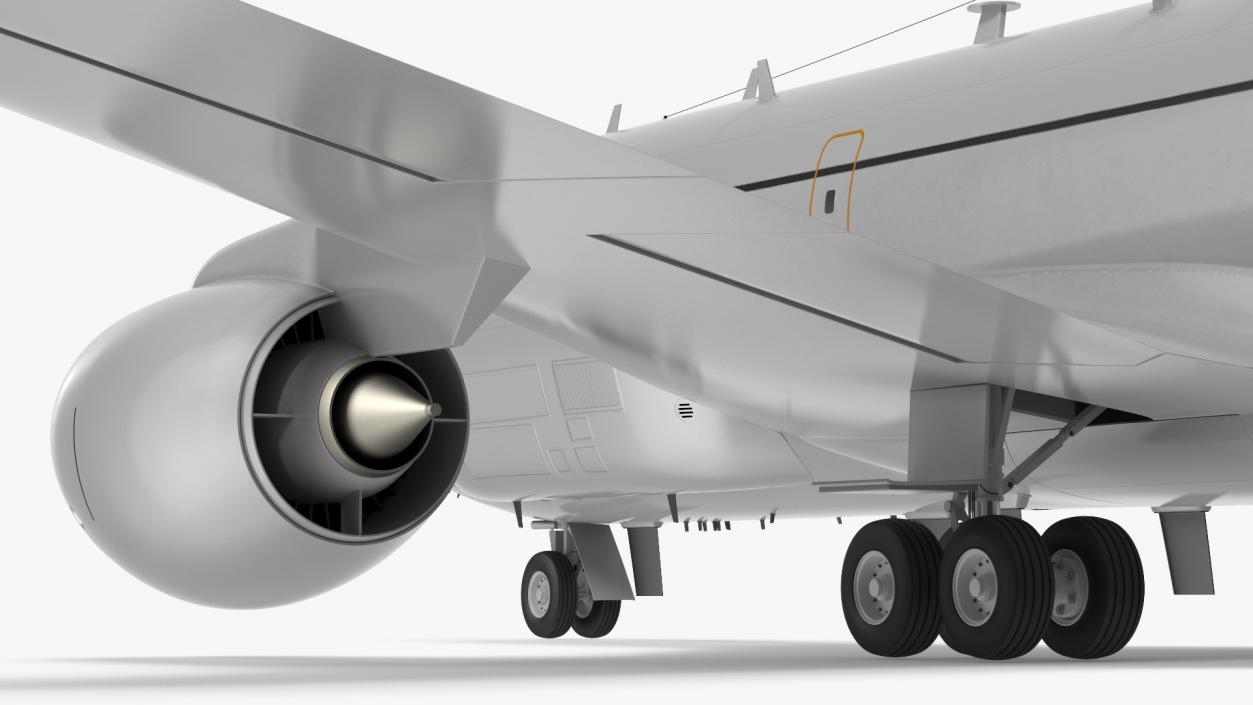 3D Boeing RC-135 Large Reconnaissance Aircraft model