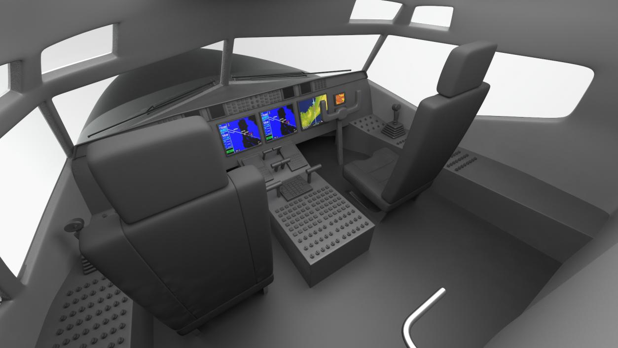 3D Boeing RC-135 Large Reconnaissance Aircraft model