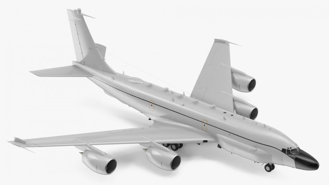 3D Boeing RC-135 Large Reconnaissance Aircraft model