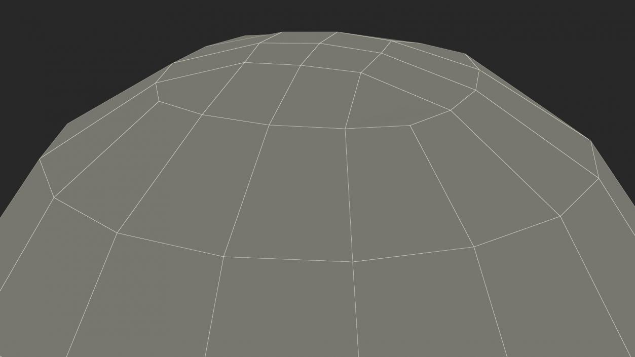 3D model Grass Stylized Earth Globe Fur