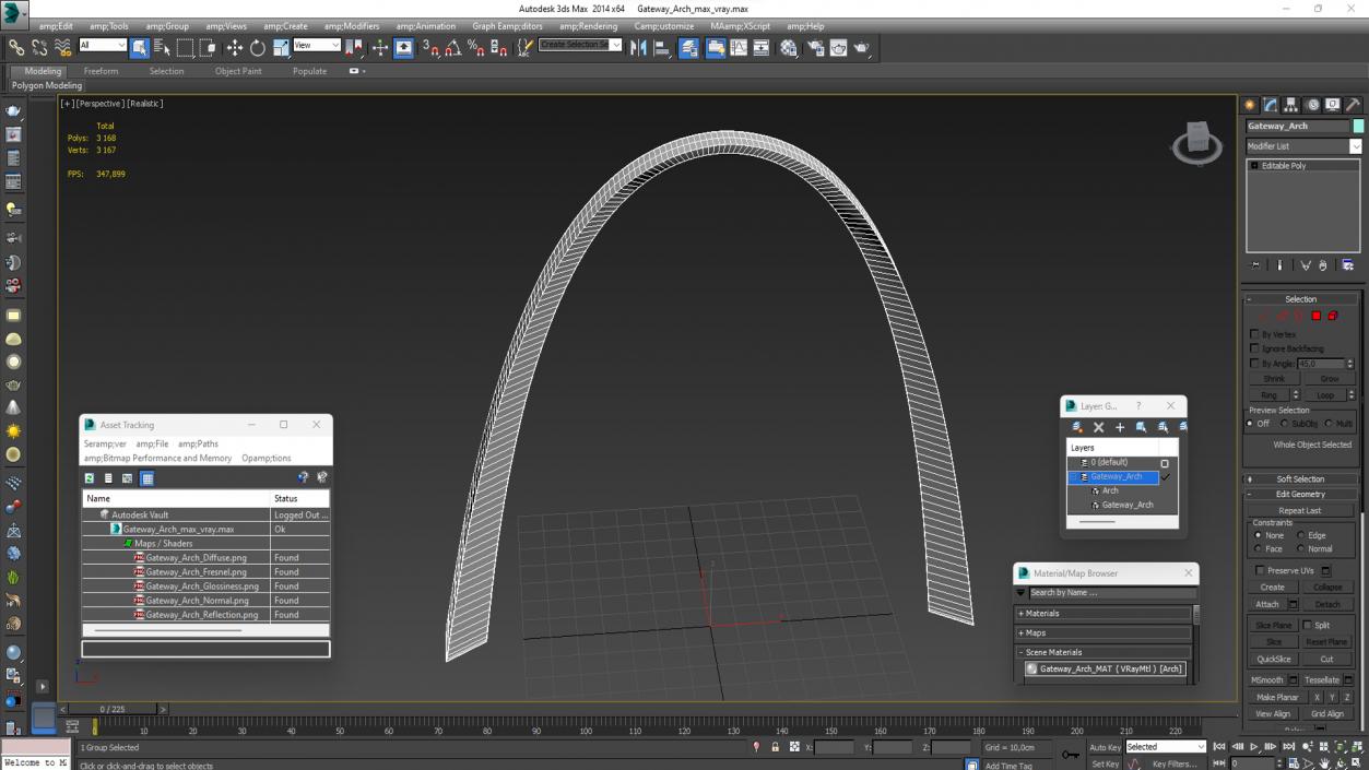 Gateway Arch 3D