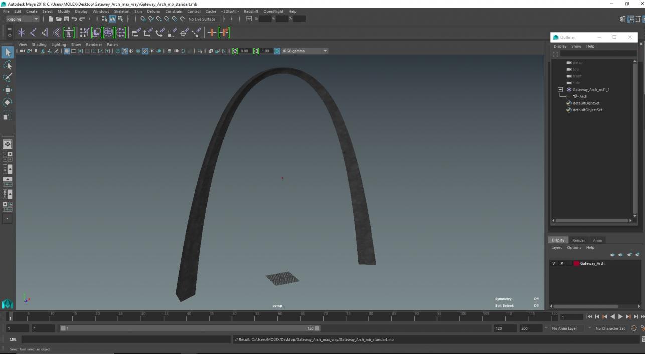 Gateway Arch 3D