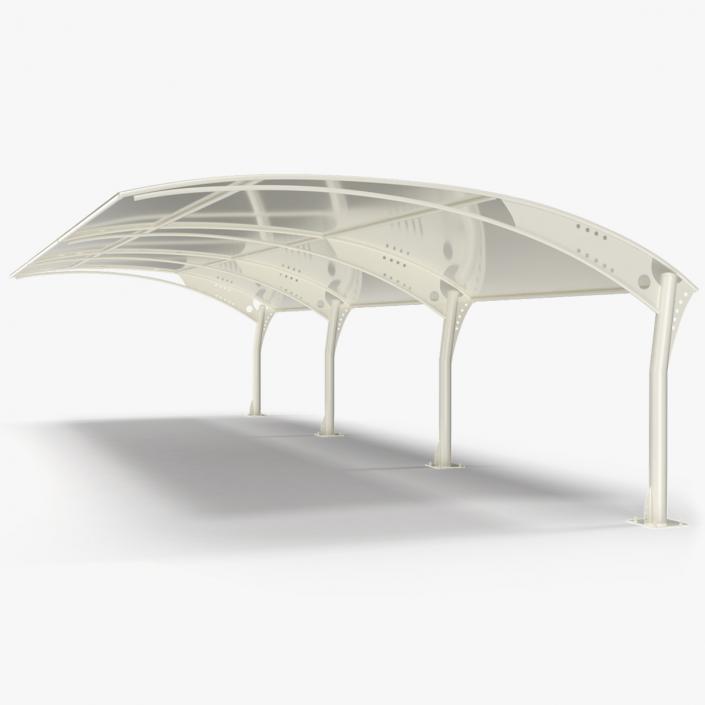 3D Car Parking Shed