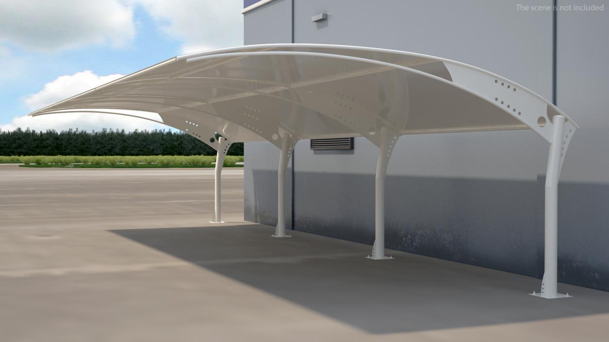 3D Car Parking Shed