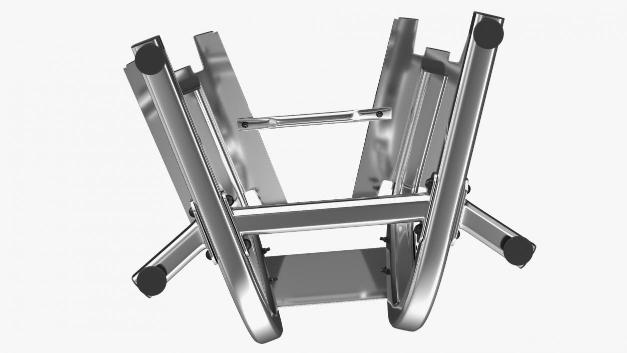 3D Fast Adjusting Dial Dumbbell Rack model