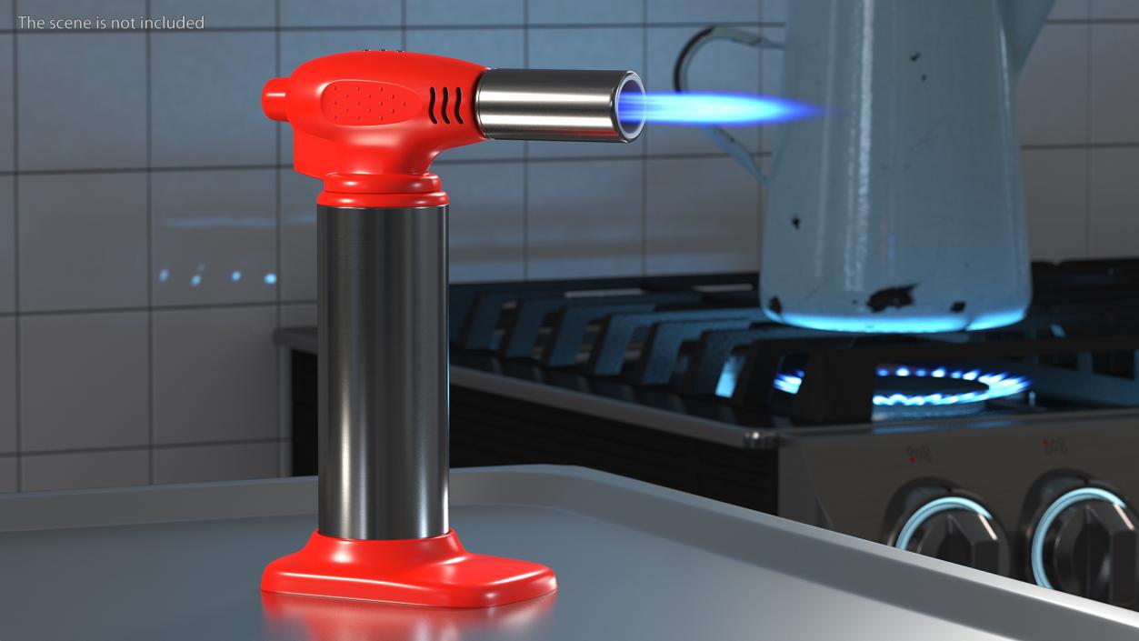 3D Kitchen Torch model