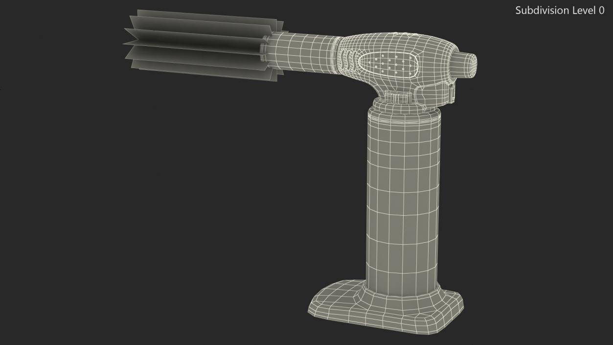 3D Kitchen Torch model