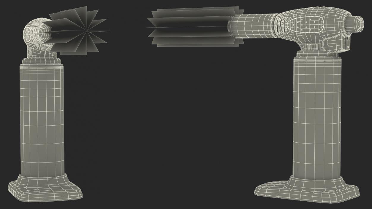 3D Kitchen Torch model