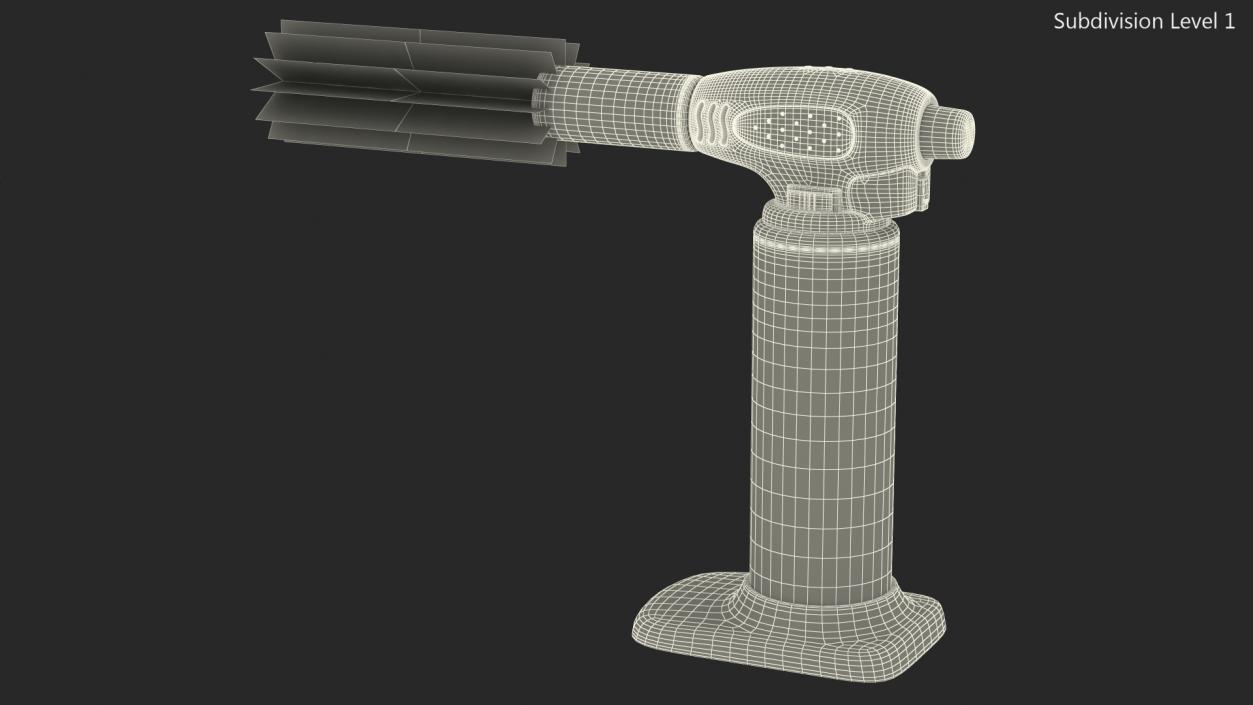 3D Kitchen Torch model