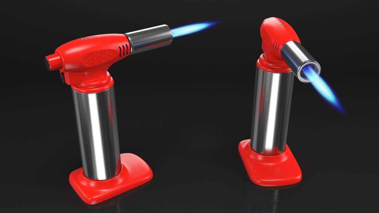 3D Kitchen Torch model