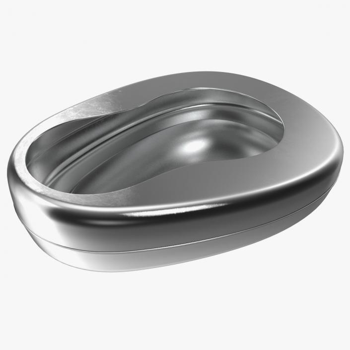 3D Metal Bed Pan model