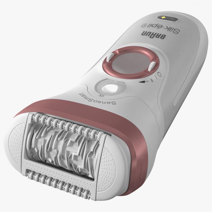 Braun Epilator Silk Epil 9 SensoSmart Pink 3D