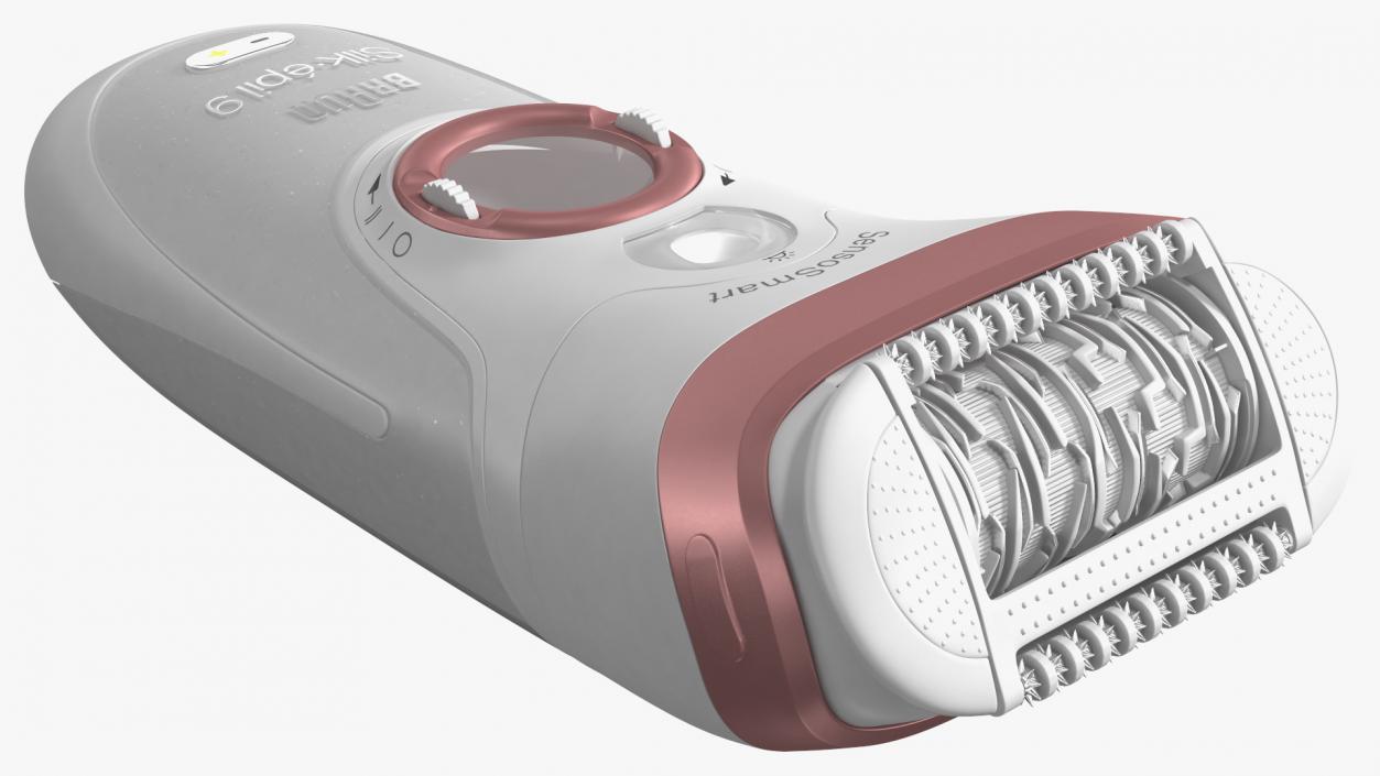 Braun Epilator Silk Epil 9 SensoSmart Pink 3D