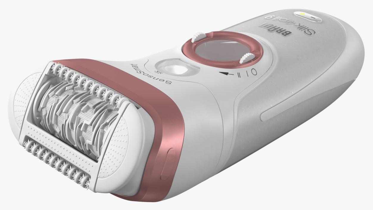 Braun Epilator Silk Epil 9 SensoSmart Pink 3D