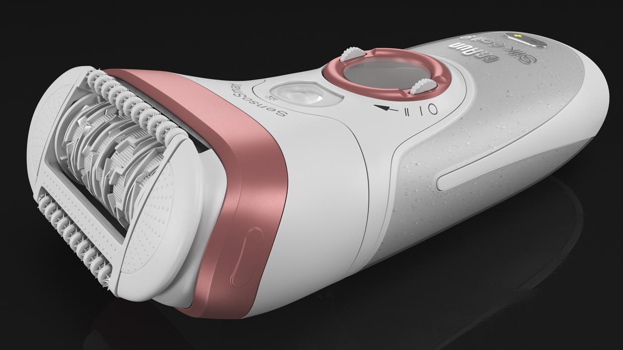 Braun Epilator Silk Epil 9 SensoSmart Pink 3D