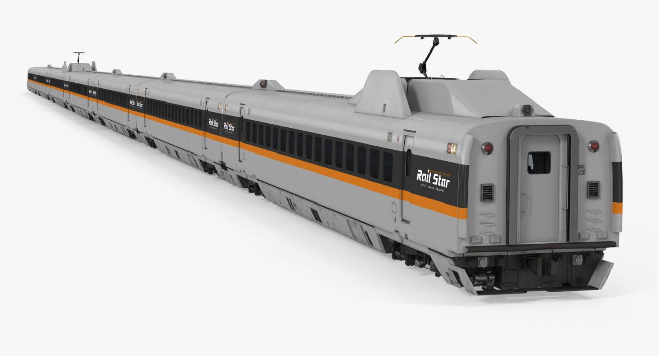 3D Speed Trains 3D Models Collection model