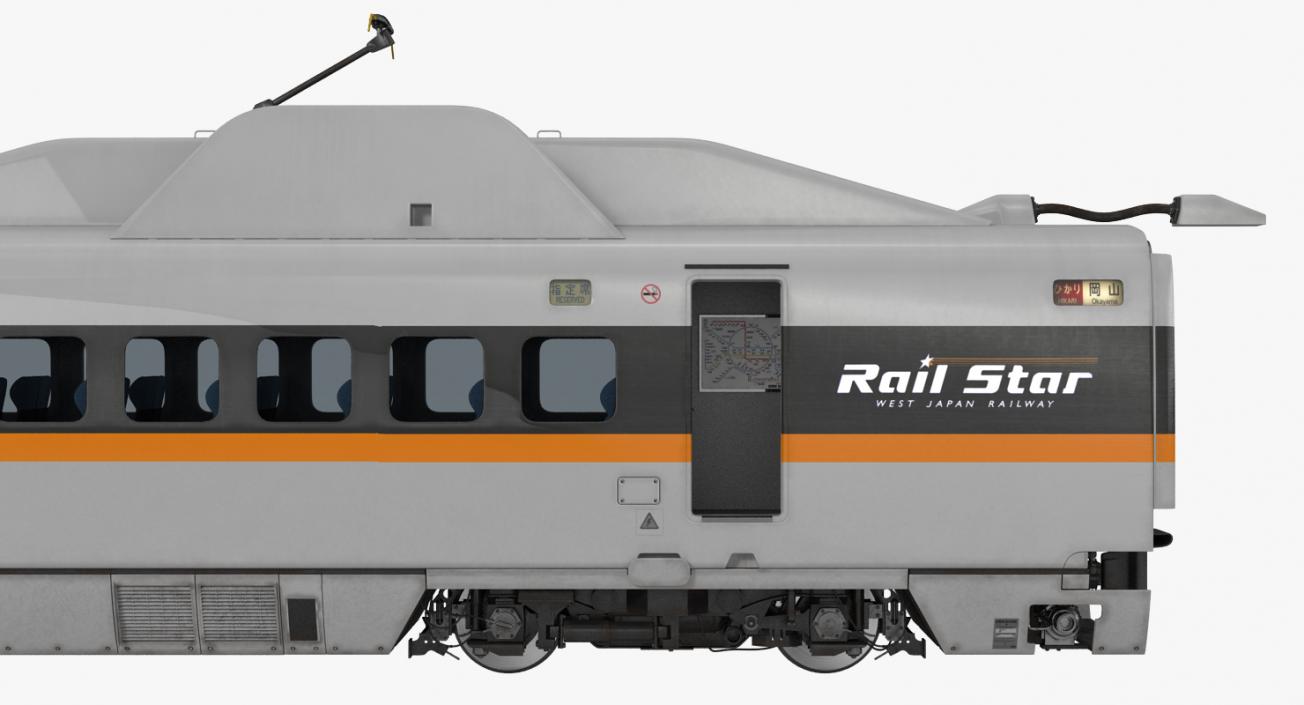 3D Speed Trains 3D Models Collection model