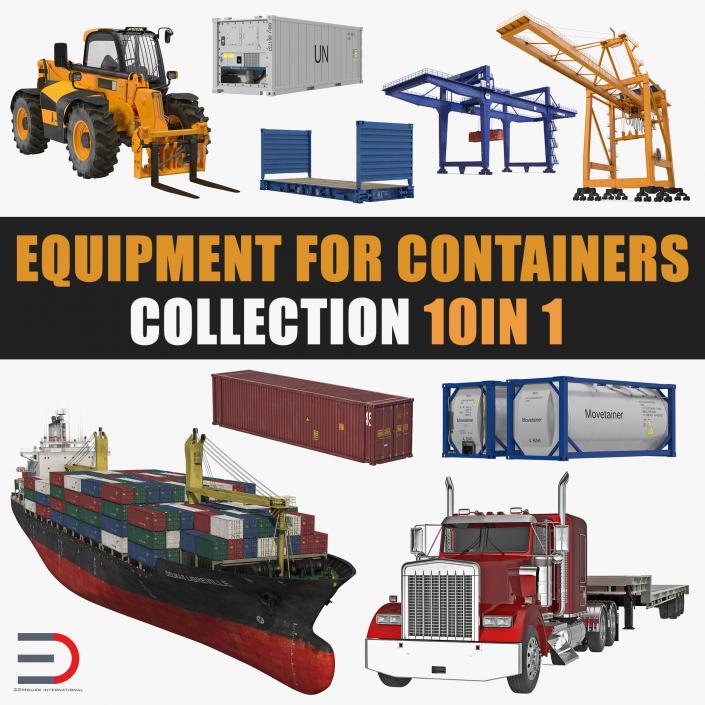 3D model Equipment for Containers Collection