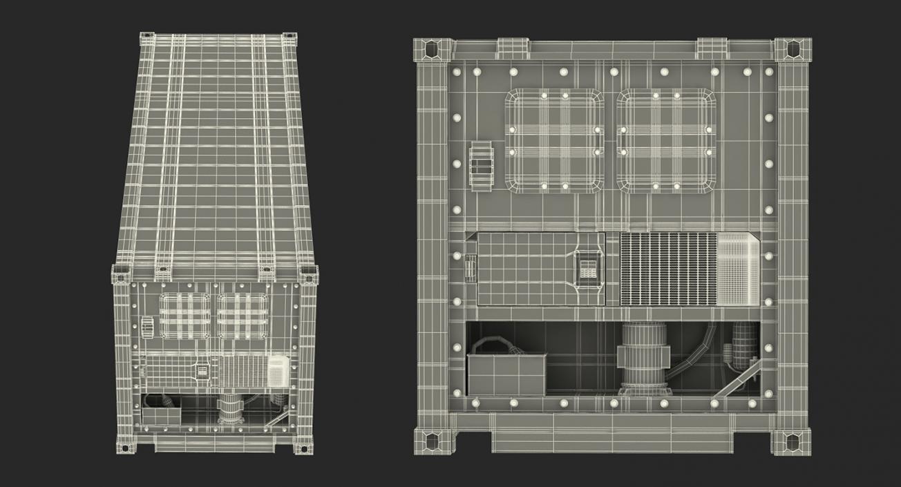 3D model Equipment for Containers Collection