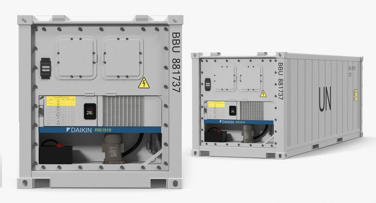 3D model Equipment for Containers Collection