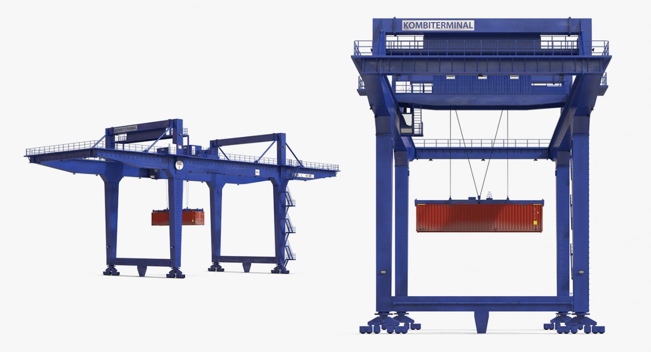 3D model Equipment for Containers Collection