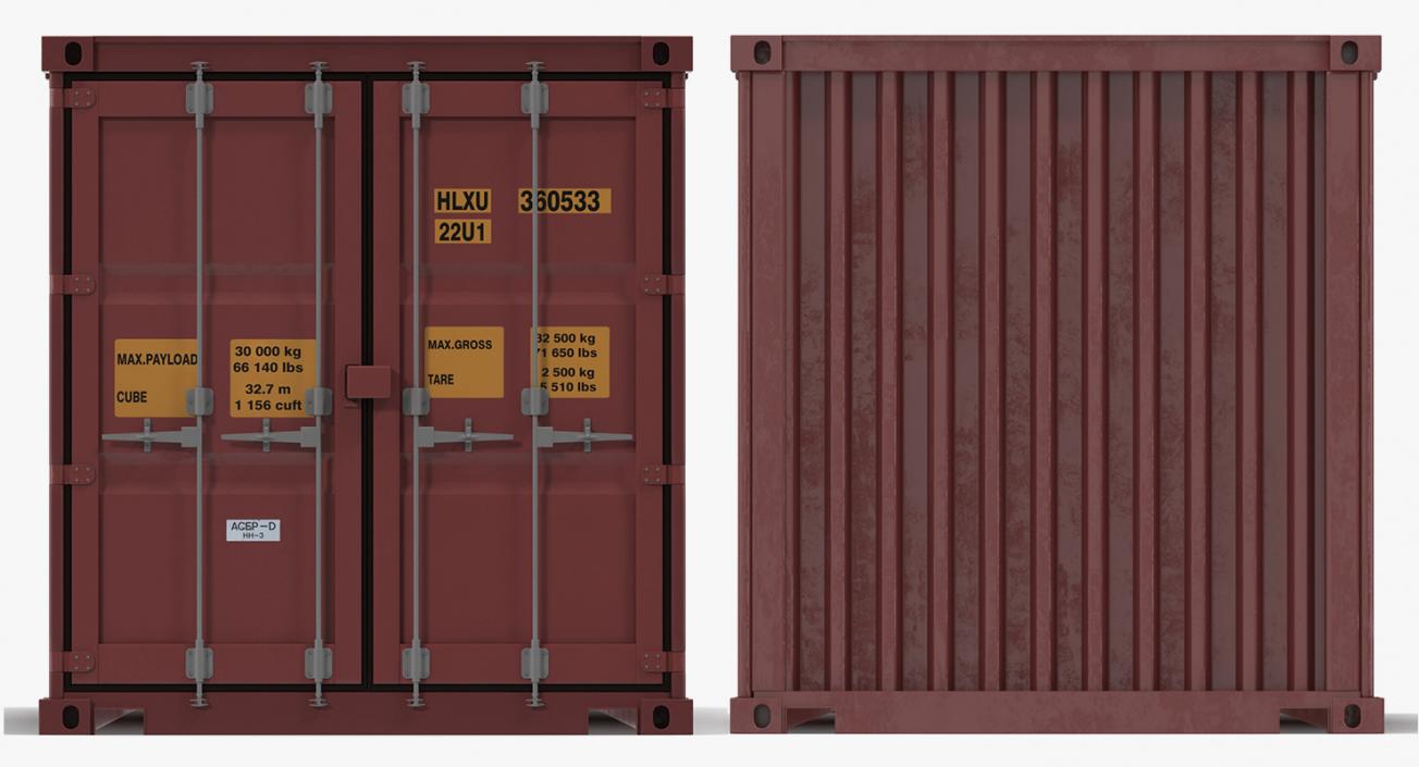 3D model Equipment for Containers Collection