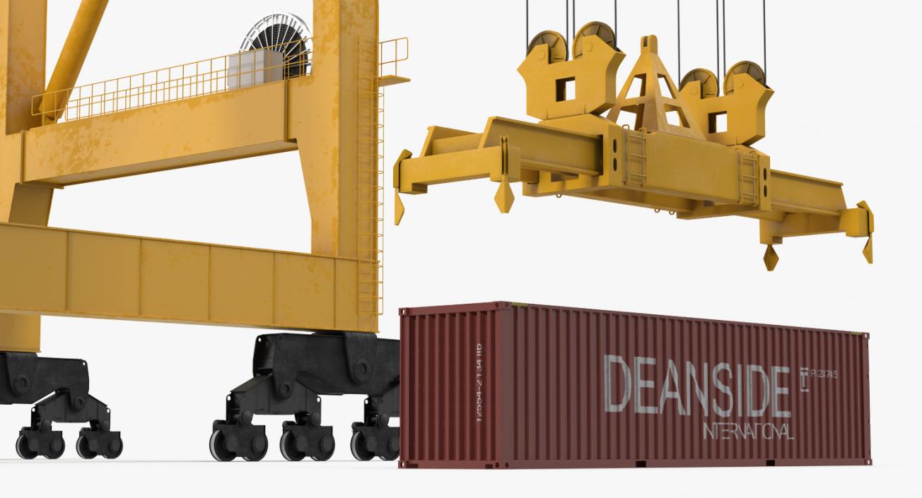 3D model Equipment for Containers Collection