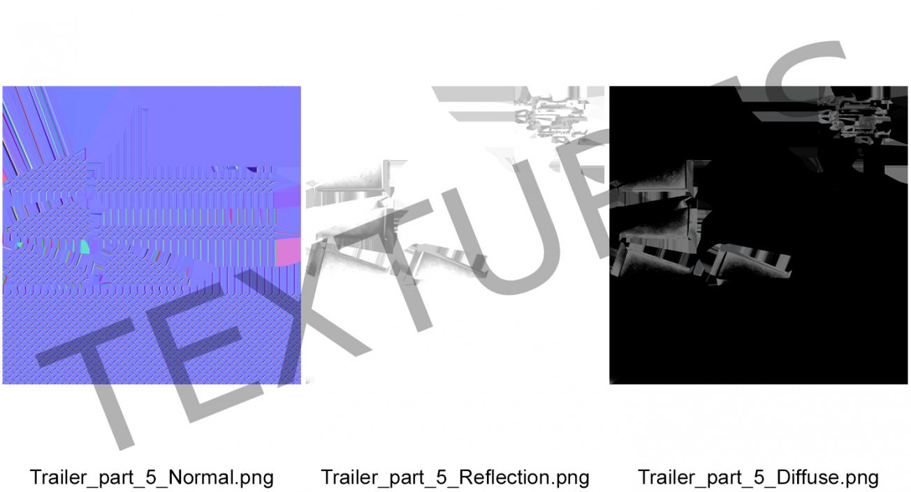 Horse Living Quarters Trailer 3D model