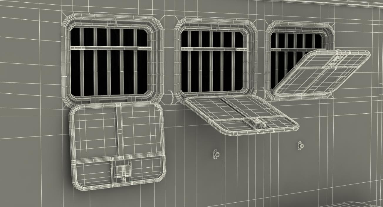 Horse Living Quarters Trailer 3D model