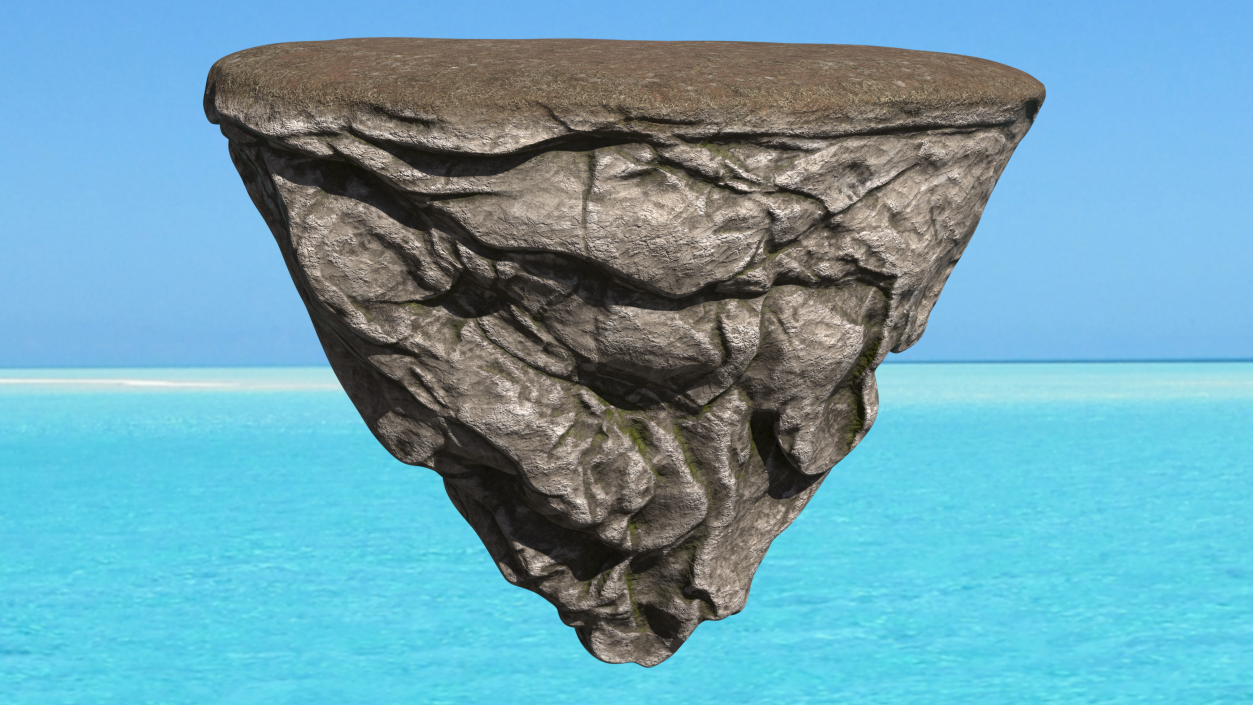 Round Rock Island 3D