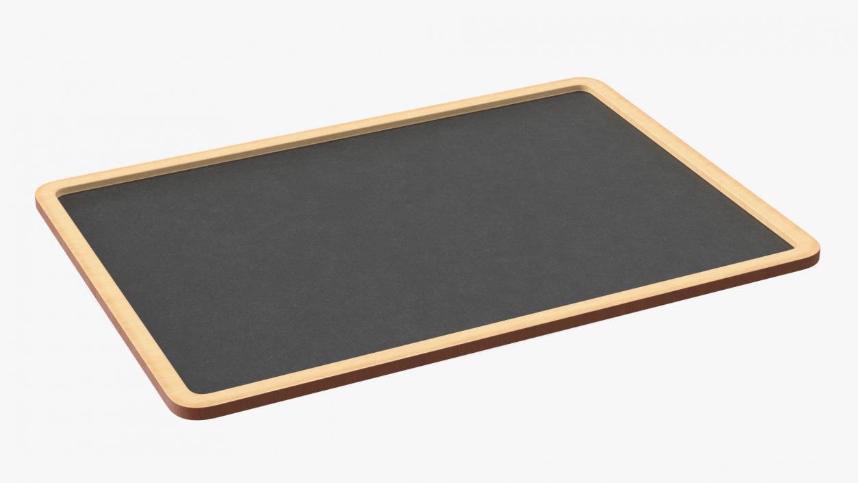 3D Hand-held Plywood Chalkboard model