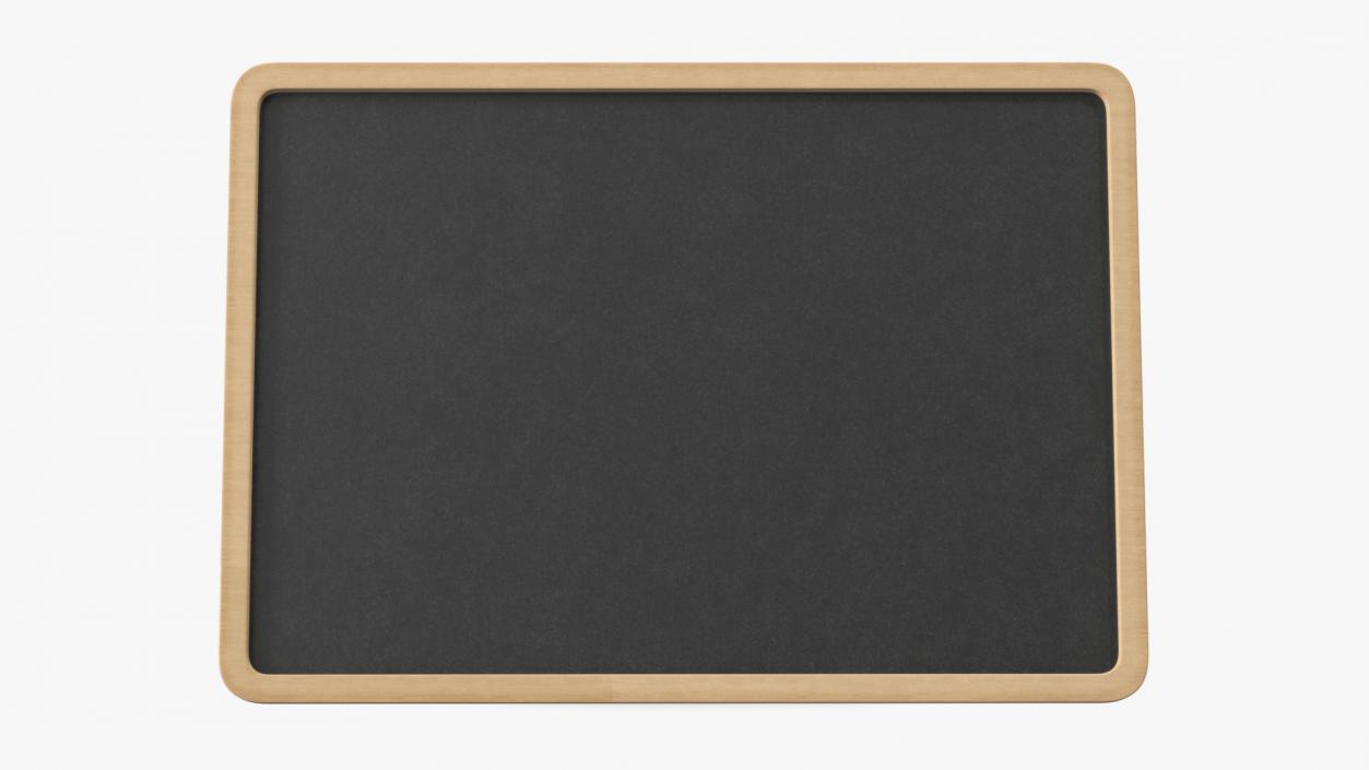 3D Hand-held Plywood Chalkboard model