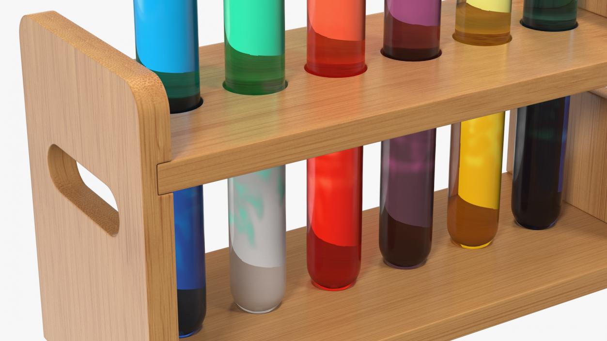 Laboratory Test Tubes Collection 2 3D model