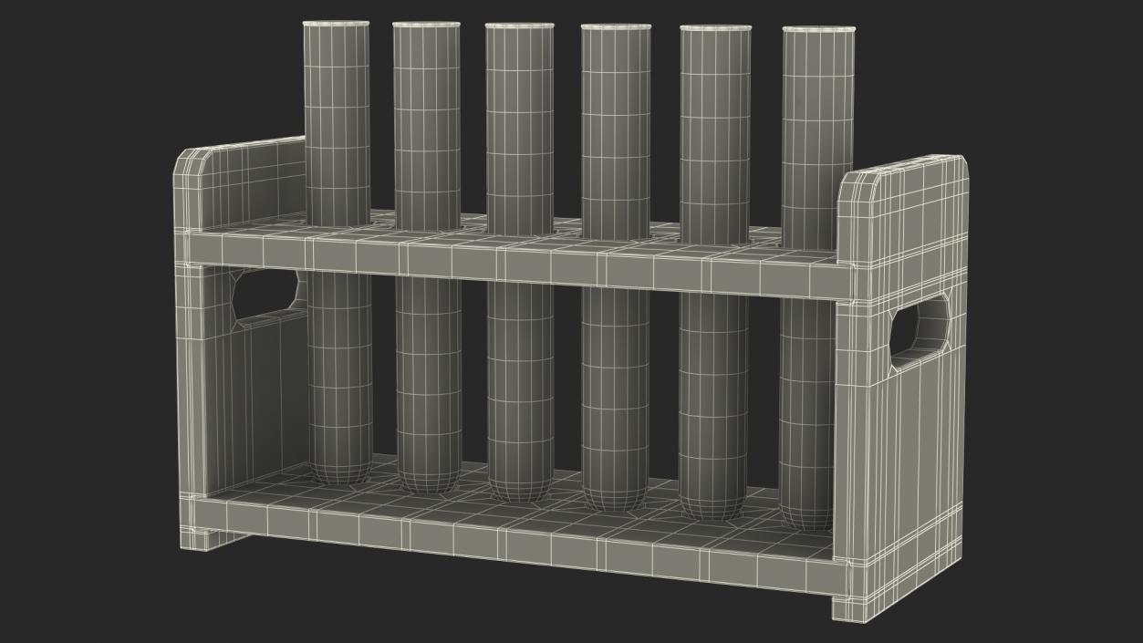 Laboratory Test Tubes Collection 2 3D model