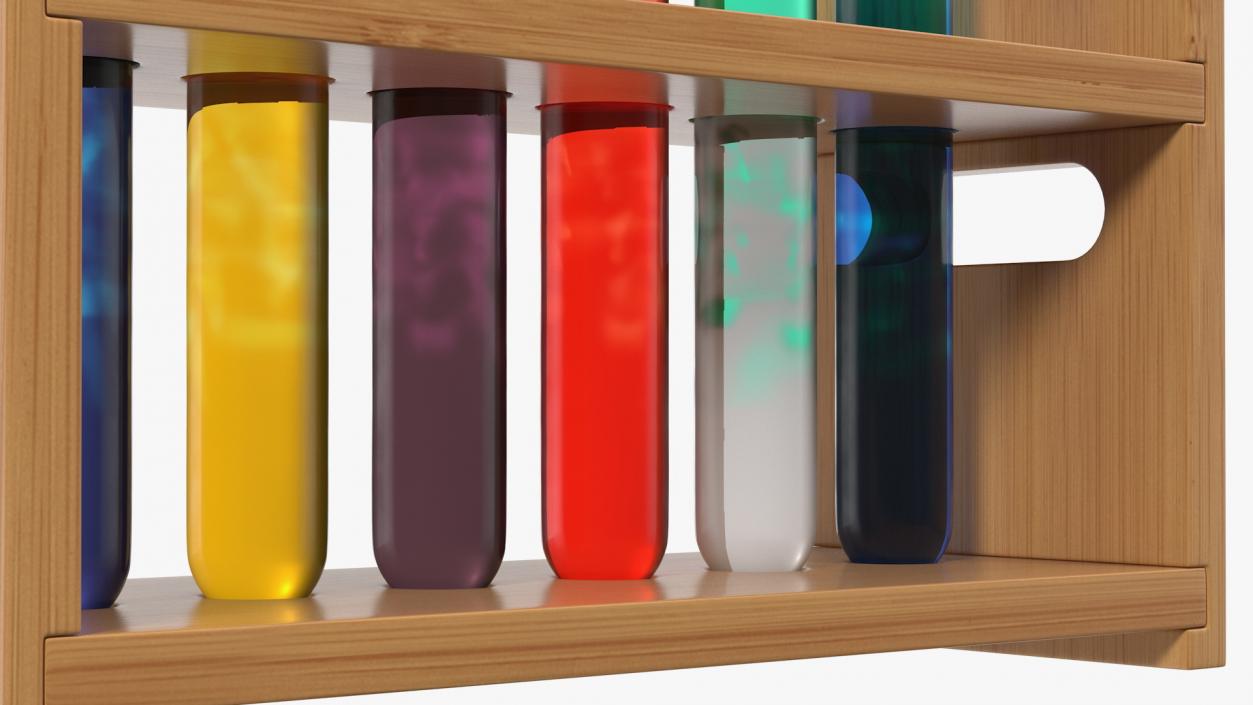 Laboratory Test Tubes Collection 2 3D model