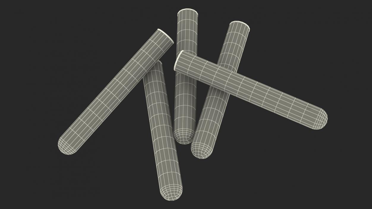 Laboratory Test Tubes Collection 2 3D model