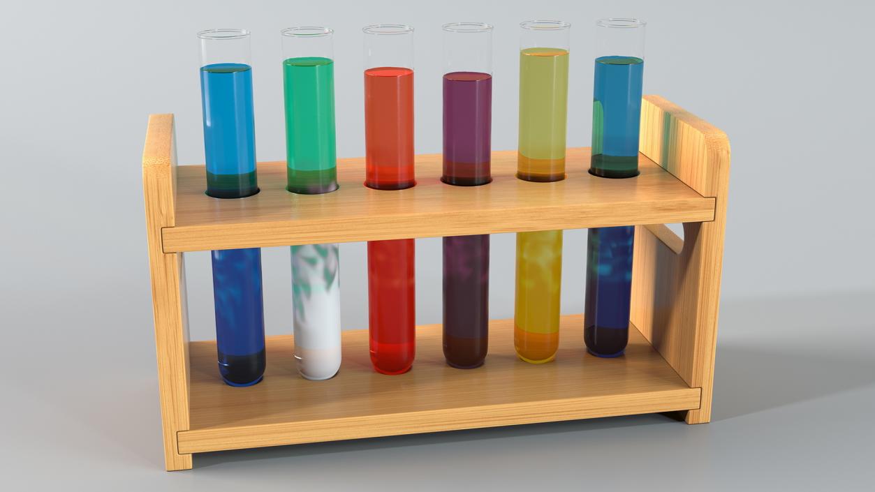 Laboratory Test Tubes Collection 2 3D model