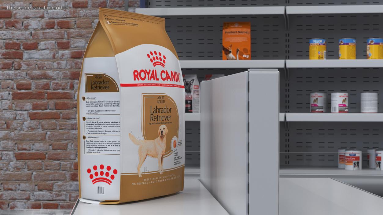 Pet Food Large Packages Collection 3D model