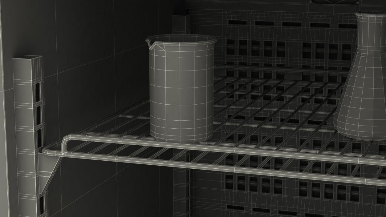 3D model Labcold Cooled Incubator 340L with Flask