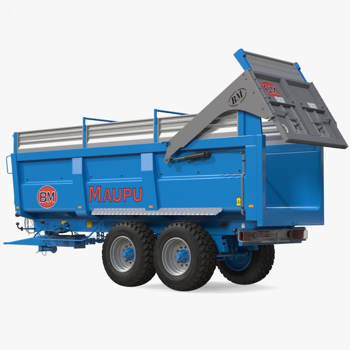 Maupu 18t Body Tipper Trailer Clean Rigged 3D