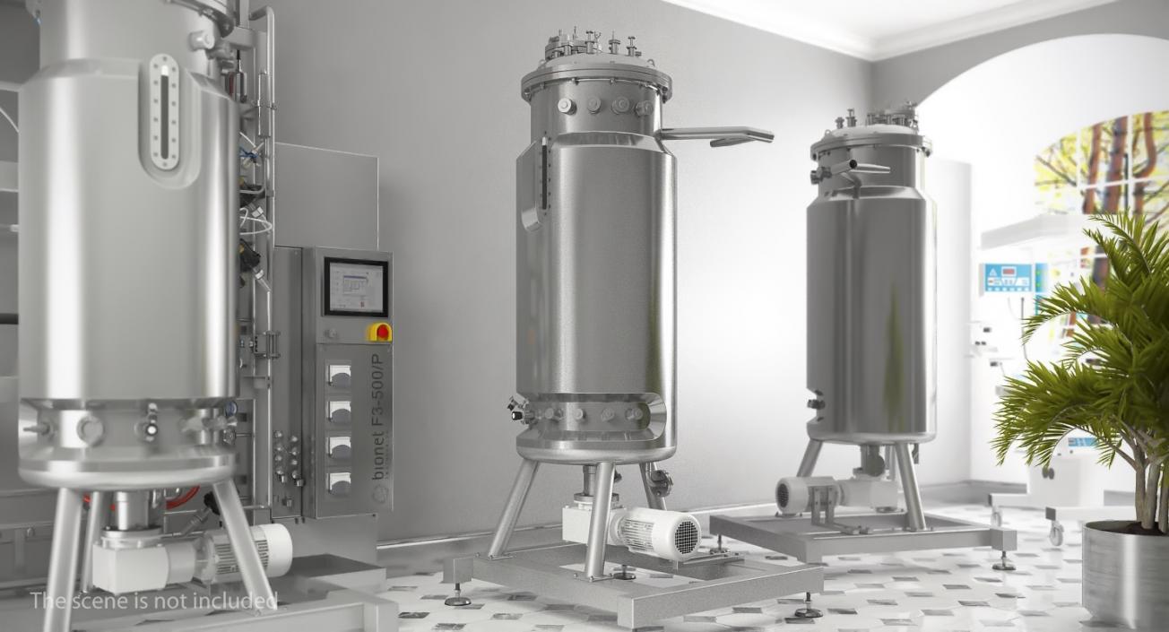 3D model Laboratory Autoclave