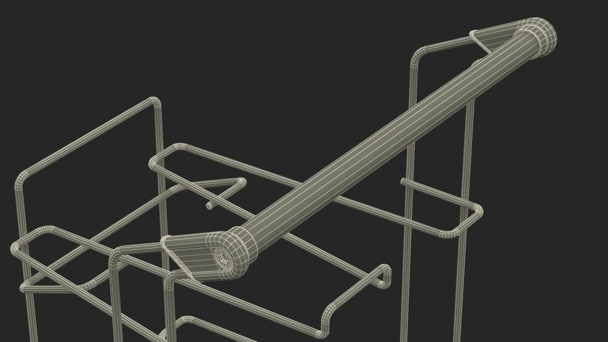 3D model Empty Tray Cart