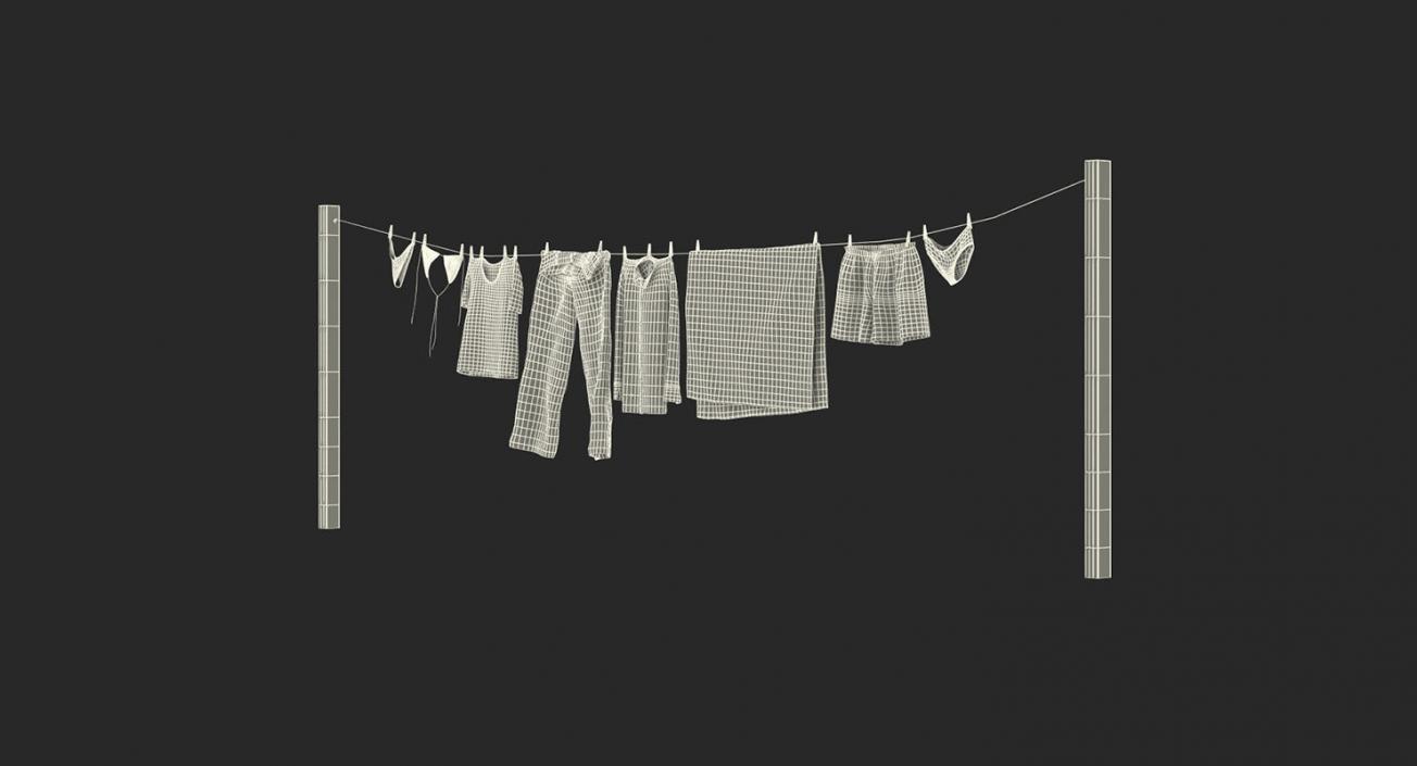 3D model Laundry Collection 8