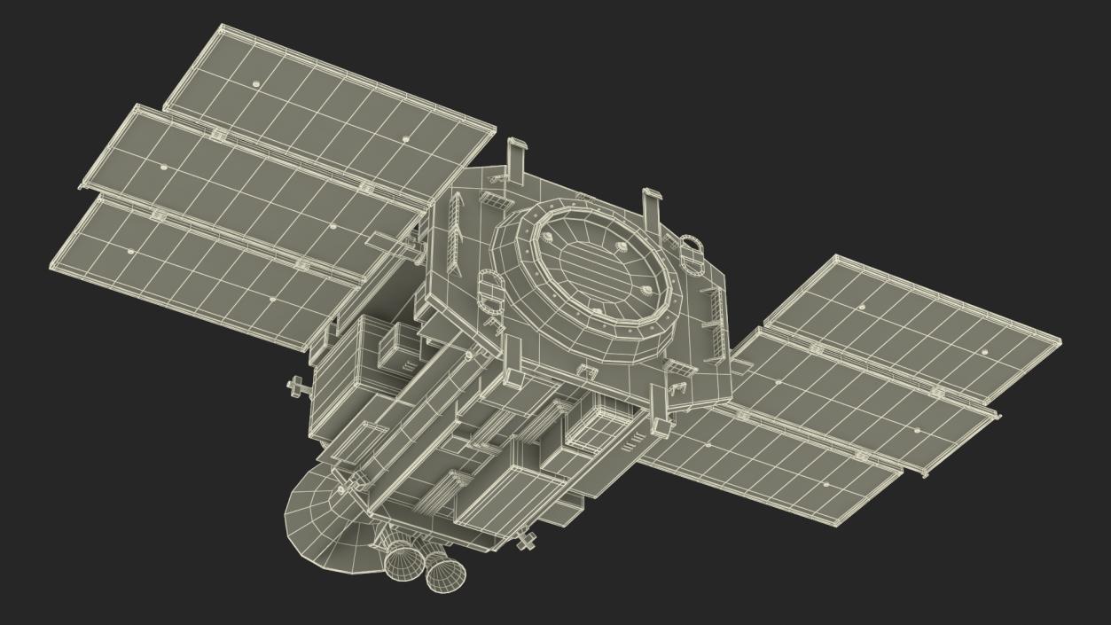 3D QuikSCAT Satellite model