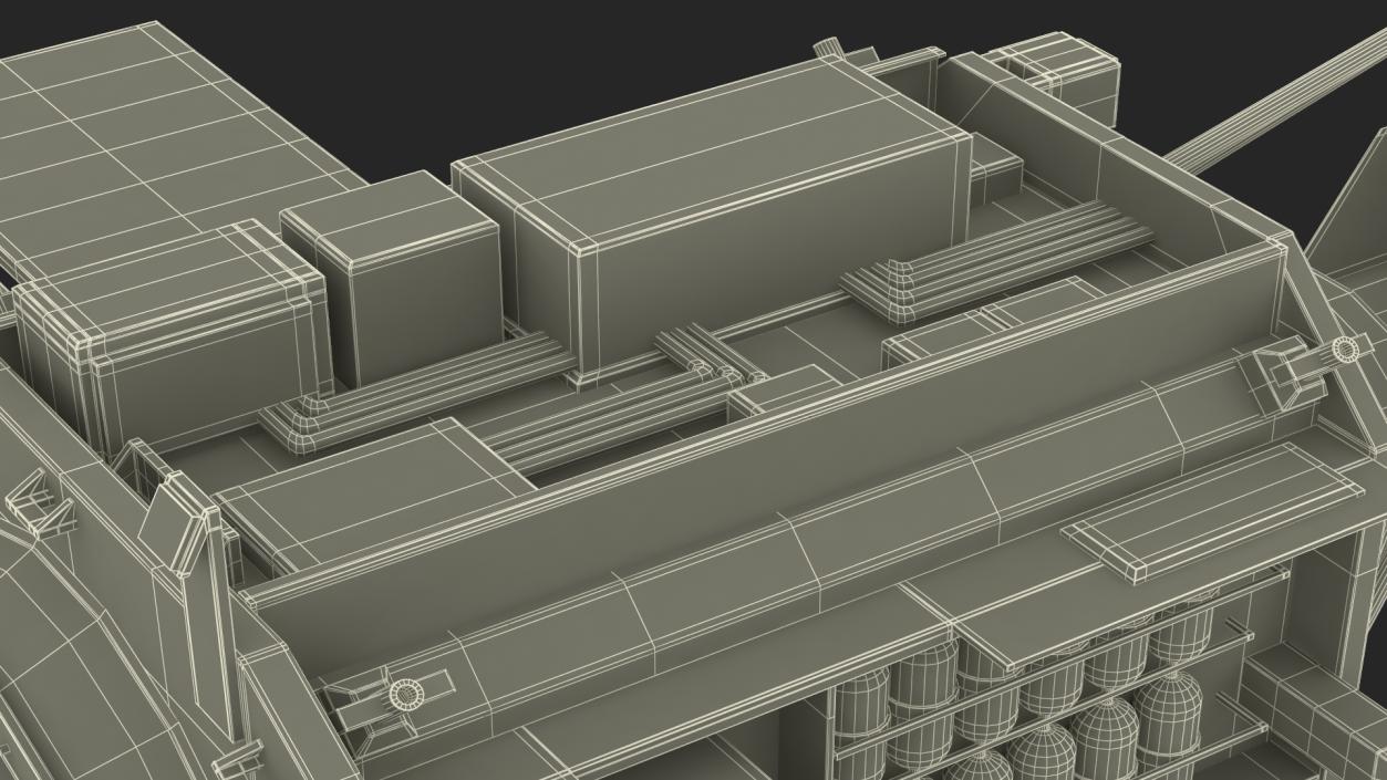 3D QuikSCAT Satellite model