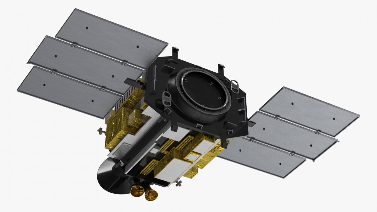 3D QuikSCAT Satellite model