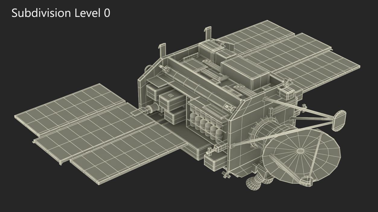 3D QuikSCAT Satellite model